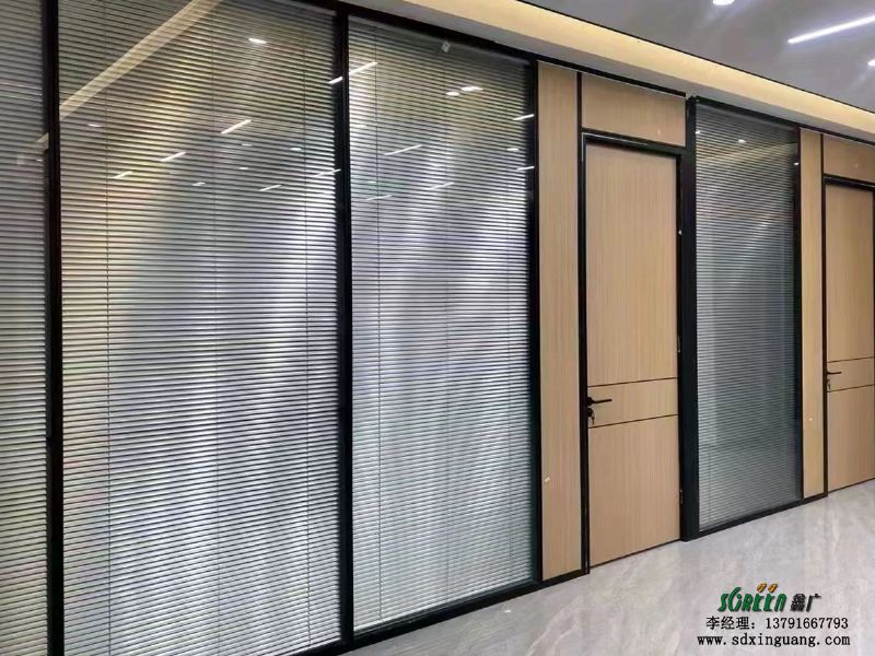 鑫廣全景隔斷墻 辦公樓玻璃隔斷 承接設計安裝 質量保證